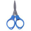 Mini Folding Stainless Steel Scissors Keychain Fishing Travel Cutter Blue