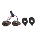 2pcs 12V  LED Arrow Indicator Turn Signal Light for Motorcyle Yellow Blue Li,a