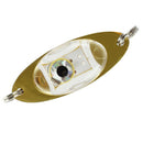 LED Underwater Eye Shape Fishing Fish Lure Light Flashing Lamp White T2Z5