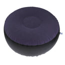 2x Portable Air Inflatable Stool Ottoman Chair for Fishing Bedroom