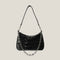 Fashion Chain Underarm Purse Female PU Pleated Shoulder Top-handle Bag Handbag