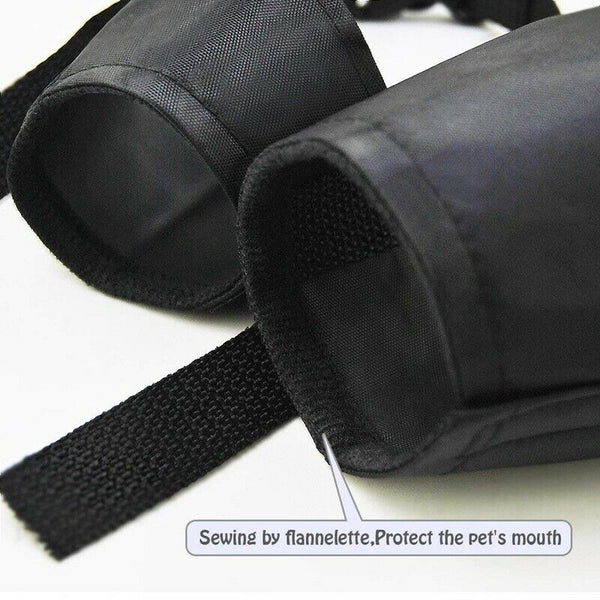 Dog Muzzles Suit,5PCS Adjustable Dog Mouth Cover Anti-biting Barking Muzzle T3W3