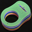 Silicone pacifier clip Ring Tie of Random Color