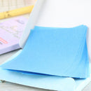 70X Sheets Make Up Oil Absorbing Blotting Facial Face Clean Paper Natural Beauty