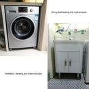4pcs Anti-slip Washing Machine Heighten Foot Pad Furniture Roller (Grey)