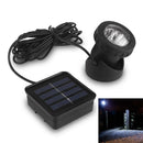 Solar Powered 6 LED Outdoor Garden Landscape Yard Spot Light Lawn Lamp Spotlight