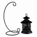 Iron Moroccan Style Candlestick Candleholder Candle Stand Light Lantern (Bl V1Y9