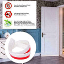 Adhesive Under Door Sweep Weather Stripping Rubber Seal Bottom Strip D7P9 T5R5