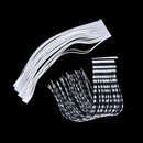 10 Bundles Silicone Legs Flake Fly Tying Material Squid Skirts Lure Thread azSTO