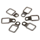 6pcs Steel D Ring Tie Downs for Jeep Wrangler Trunk Cargo