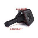 2Pcs Windshield Washer Wiper Water Spray Nozzle Jet XC90 S40 For Volvo S80 K3D2
