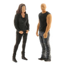 2Pc Standard 1/64 Racing Car Driver Figures Toys Street Scenes Decor S Scale