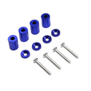 Alloy Hood Vent Spacer Riser Kits For All Turbo  Engine  Motor Swap  Blue