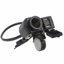 1X Waterproof Motorcycle 12VGPS Cigarette Lighter Dual USB Power Socket Charger