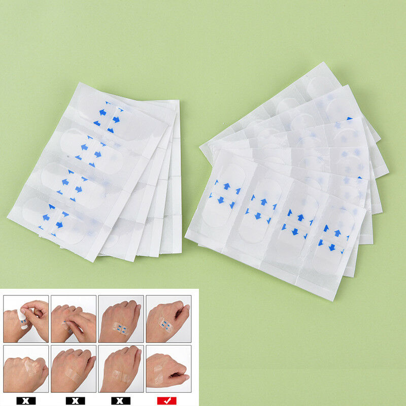 40pcs v shape face lift up fast work maker chin adhesive tape face lift tool  Kw