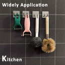 Adhesive Hooks Wall Hooks Hanger Deluxe Razor Holder for Shower-Hook Hanger