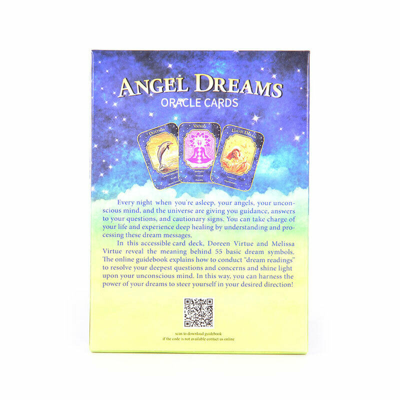Angel Dreams Oracle Cards Doreenvirtue Tarot Oracle Card Board Deck GamesB Ew