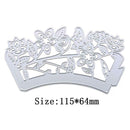 Flower Leaf Cake Cutting Dies Stencils Scrapbook Embossing DIY Album Card