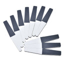 sanding nail polish file nail art buffer salon glitter tools black and white M&O