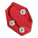 New Red Foot Kickstand Enlarger Pad Plate For Yamaha TMAX XP 530 Scooter