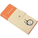 Ladies Womens Envelope Leather Wallet Button Clutch Purse Long Handbag Card J4H9