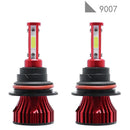 4-sides 9007  LED Headlight Kit 2000W 300000LM Hi-Lo Beam Bulbs 6000K White  BX