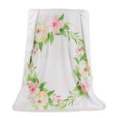 Cartoon Floral Baby Photography Props Blanket Newborn Swaddle Bedding Wraps