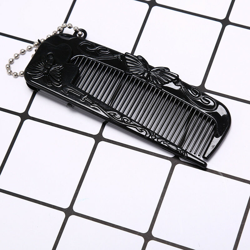 portable hair comb brush heychain foldable massage comb anti-stati chair comb Gw