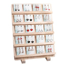 Fashion Wood Jewelry Display Necklace Charms Jewelry Display Tray Pendant E