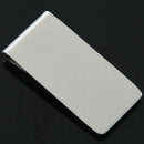 Stainless Steel Pocket Cash Money Clamp Clip Credit Card Wallet Holder Silv