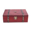 Rectangle Treasure Box Pirate Small Trunk Box for Jewelry Storage,Cards Col D2H4