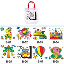 Kids DIY Colorful Painting Kindergarten Graffiti Creative Drawing Toys Card
