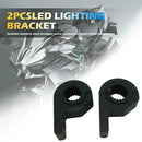 2x Car Motorcycle Off-Road LED Light Bar Brackets 1.25 inch Bar Tube Clamps
