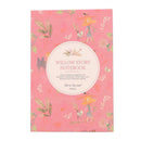 1pc Flower Bird Pocket Notebook Journals Paper Weekly Planner Writing Pad
