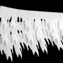 3x White Snowflake Ice Strip Foam Christmas Decoration Xmas Party Supplies JR FT