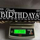Wooden Calendar Family Decorative Listing Birthday Reminder Home Decoration