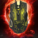 Cool Black 3200 DPI Mice 6 LED Buttons Wired USB Optical Gaming Mouse GRTY XKP