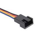 5Pin to 4Pin Cooling Fan Connector Adapter Converter Extension Cable Wire Cord