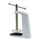 2 Pack Stainless Steel Adjustable Arm Clamp Table Lamp Clip Desk Clamp, ensures