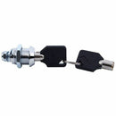 Mailbox Lock Box Straight Leg With 2 keys Gray Y5C1