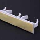 40 Clips Kitchen Spice Jar Gripper Rack Storage Holder for Cupboard Cabinet Wall
