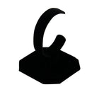 5pcs Black Velvet Watch Display Holder Stand C Type Wristwatch
