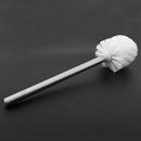 Replacement Toilet Brush, Stainless Steel, White, 8*35cm
