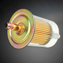 Universal Petrol Inline Fuel Filter Large Car Auto Part Fit Pipes Gasoline CCT