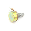 5pcs B200K B204 ohm Single Linear Taper Rotary Potentiometers 3C