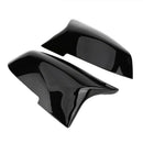 For Bmw F20 F21 F87 M2 F23 F30 F36 X1 E84 Gloss Black Side Mirror Cover Cap