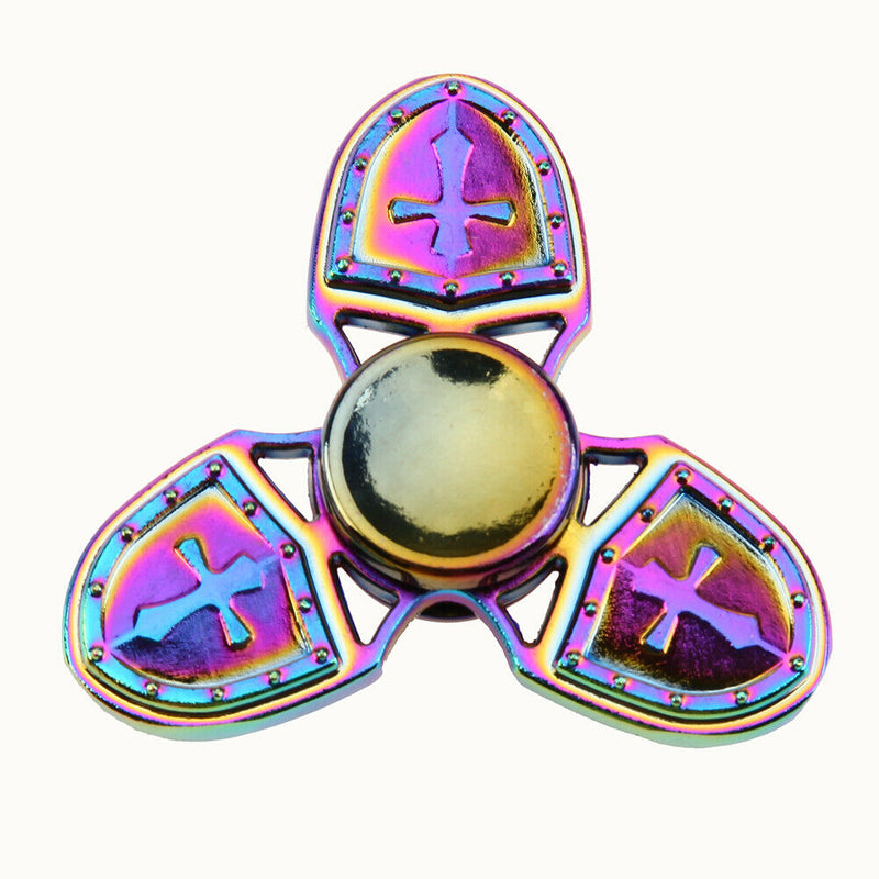 Colorful Fidget Spinner Alloy Hand Spinner for Autism and ADHD Stress