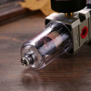 Copper Spray Gun Air Pressure Regulator Gauge In-line Water Trap Filter A
