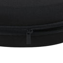 Black Hard Shell Carry Headphone Headset Earphone Case Bag Collector Pouch - OZ