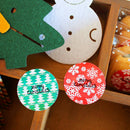 120pcs Merry Christmas Sealing Stickers Snowflake Labels DIY Candy Bag Sticke â„–[